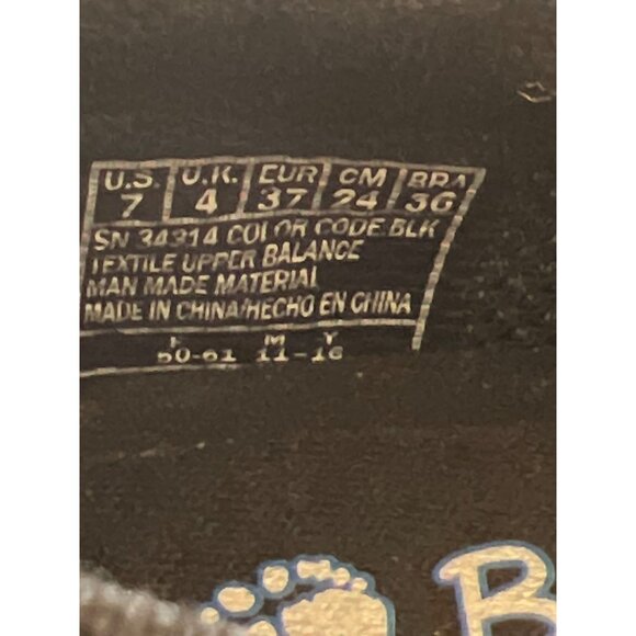 BOBS Skechers Chill Flex Black Slip On Shoes Memory Foam Insoles Canvas Size 7 - Picture 5 of 8